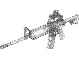 M16 3D Model preview