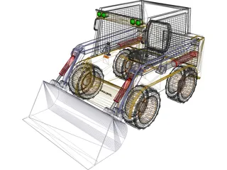 Loader 3D Model preview