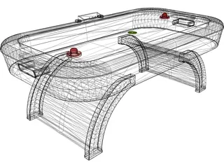 Aero Hockey 3D Model preview