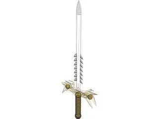 Sword Of Power 3D Model preview