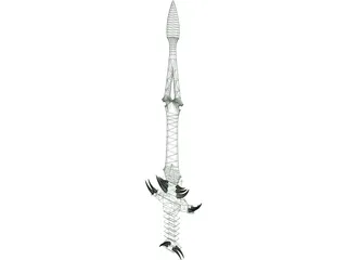 Sword Of The Green Land 3D Model preview
