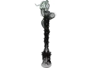 Snakes Tower 3D Model preview