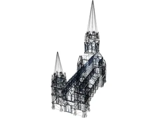 St. Pauls Cathedral 3D Model preview