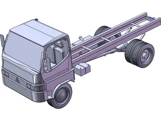 Mitsubishi Canter 659 3D Model preview