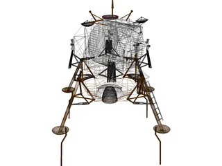 Apollo Lunar Module LEM 3D Model preview