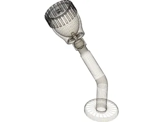 Showerhead 3D Model preview
