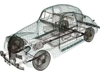Chevrolet (1930) 3D Model preview