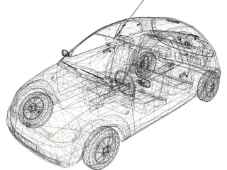 Ford Ka 3D Model preview