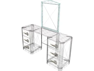 Vanity 3D Model preview