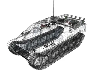 Resource Tank 3D Model preview