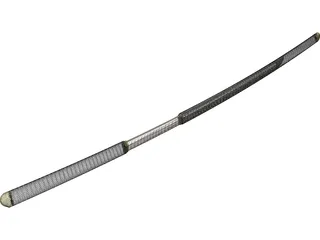 Katana 3D Model preview