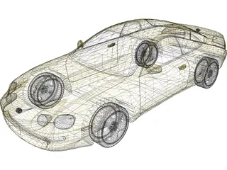 Toyota Celica 3D Model preview