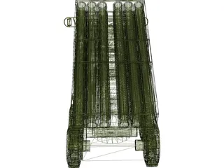 US HIMARS MLRS [+M977 Hemmt] 3D Model preview