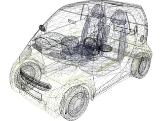 SMART Pure 3D Model preview
