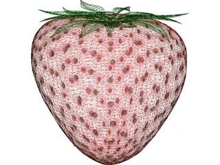Strawberry 3D Model preview