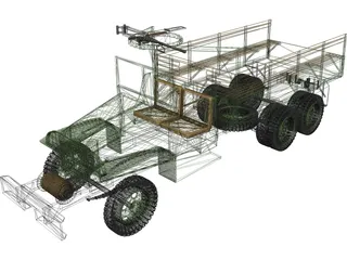 Truck 3D Model preview