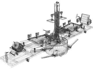 Centrifuge 3D Model preview