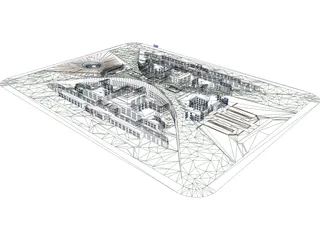 Parliament 3D Model preview