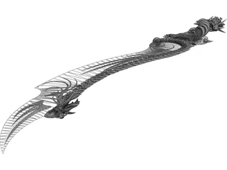 Sword Khans Death 3D Model preview