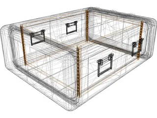 Case Transport 3D Model preview