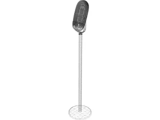 Microphone Old 3D Model preview