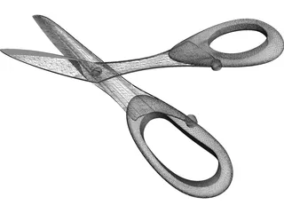 Scissors 3D Model preview
