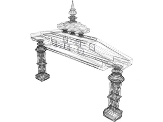 Arch Ceremonial 3D Model preview