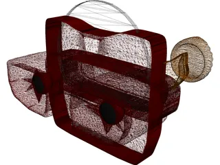 Stereoscope 3D Model preview