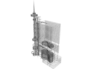 Building 3D Model preview