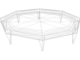 Table 3D Model preview