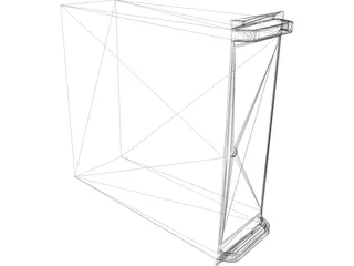 Rackmount PC 3D Model preview