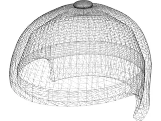 Military Helmet 3D Model preview
