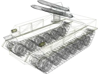 SA10 Mobile 3D Model preview
