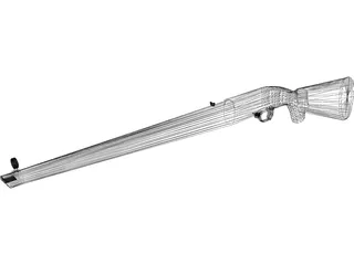 Ruger 3D Model preview