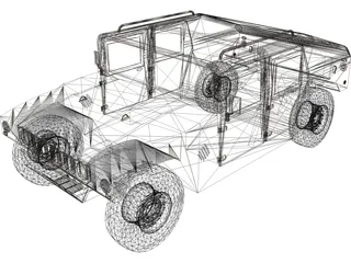 Hummer 3D Model preview