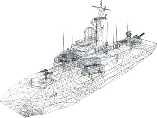 Mine Destroyer 3D Model preview