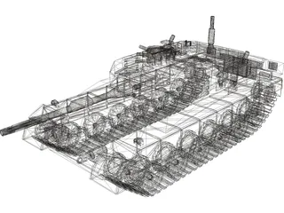 Tank 3D Model preview