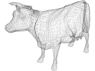 Bull Udder 3D Model preview
