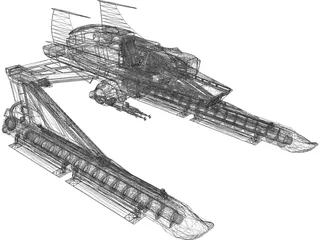 Skimmer 3D Model preview