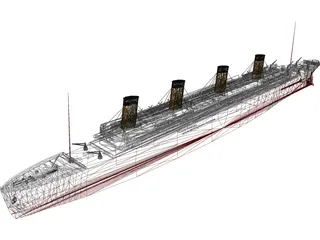 Titanic 3D Model preview