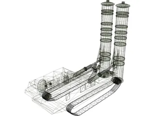 SA-12 3D Model preview