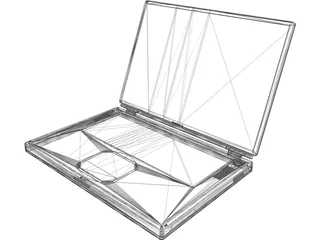 Powerbook G4 Titanium 3D Model preview