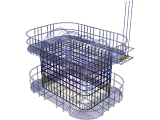 Airport Tower 3D Model preview