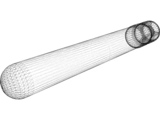 US Torpedo M 60 3D Model preview