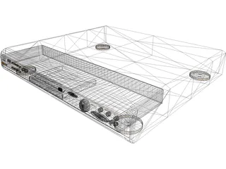 DVD Player Sony 3D Model preview