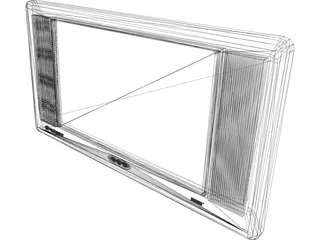 Pioneer LCD TV Wide 3D Model preview