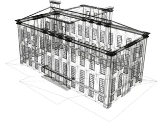 Building Old 3D Model preview