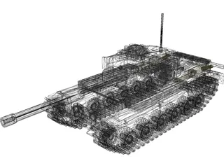 Centurion Mk5 3D Model preview
