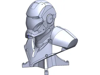 Iron Man Mark 2 3D Model preview