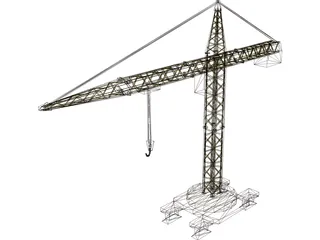 Crane 3D Model preview